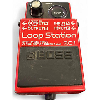 Used BOSS RC1 Loop Station Pedal