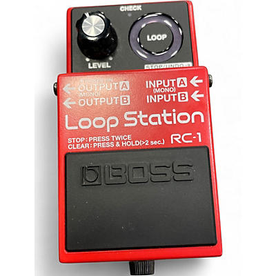 Used BOSS RC1 Loop Station Pedal
