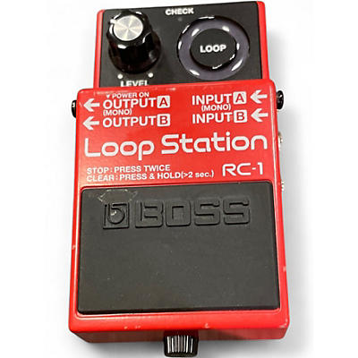 Used BOSS RC1 Loop Station Pedal
