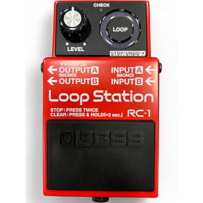 Used BOSS RC1 Loop Station Pedal