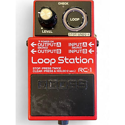 Used BOSS RC1 Loop Station Pedal