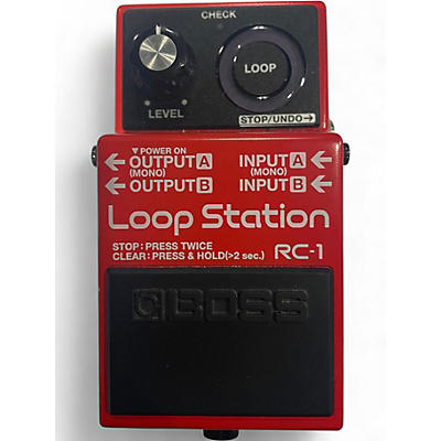 Used BOSS RC1 Loop Station Pedal