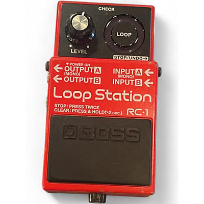 Used BOSS RC1 Loop Station Pedal