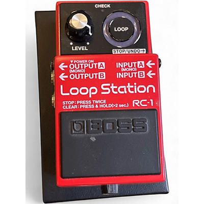 Used BOSS RC1 Loop Station Pedal