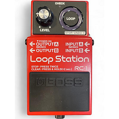 Used BOSS RC1 Loop Station Pedal