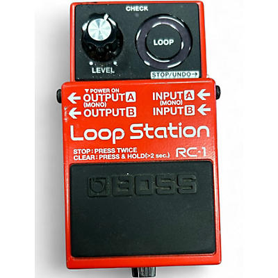 Used BOSS RC1 Loop Station Pedal