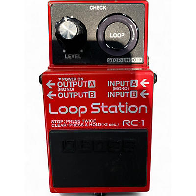 Used BOSS RC1 Loop Station Pedal