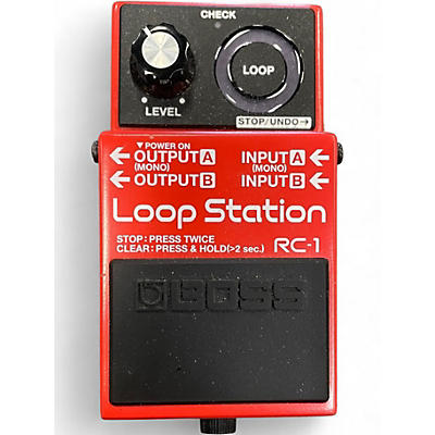 Used BOSS RC1 Loop Station Pedal