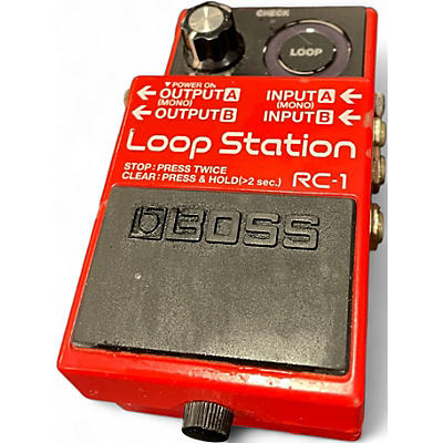 Used BOSS RC1 Loop Station Pedal