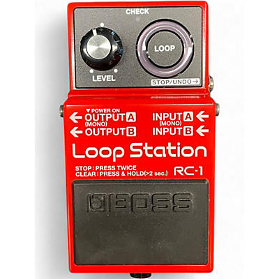 Used BOSS RC1 Loop Station Pedal