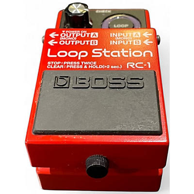 Used BOSS RC1 Loop Station Pedal