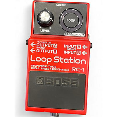 Used BOSS RC1 Loop Station Pedal