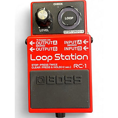 Used BOSS RC1 Loop Station Pedal