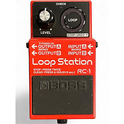 Used BOSS RC1 Loop Station Pedal