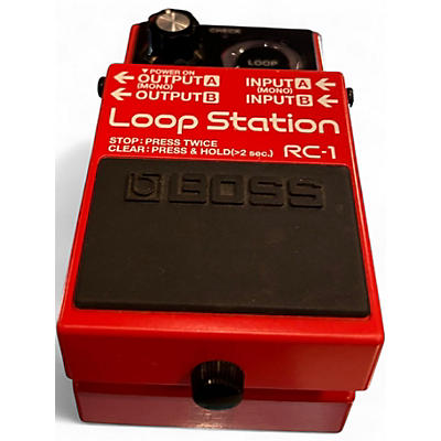 Used BOSS RC1 Loop Station Pedal