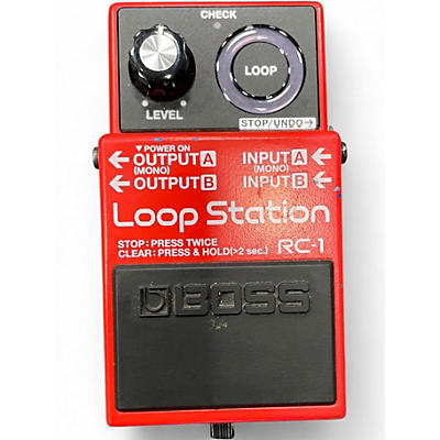 Used BOSS RC1 Loop Station Pedal