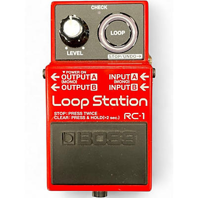 Used BOSS RC1 Loop Station Pedal