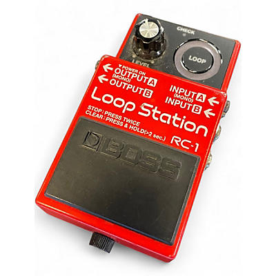 Used BOSS RC1 Loop Station Pedal