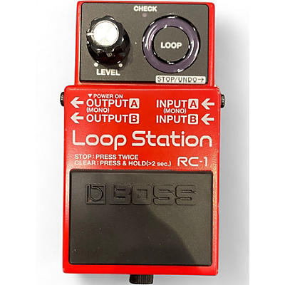 Used BOSS RC1 Loop Station Pedal