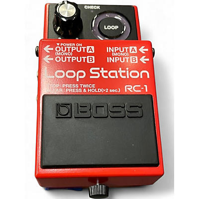 Used BOSS RC1 Loop Station Pedal