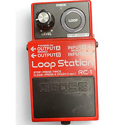 Used BOSS RC1 Loop Station Pedal