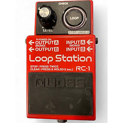 Used BOSS RC1 Loop Station Pedal