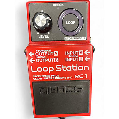 Used BOSS RC1 Loop Station Pedal