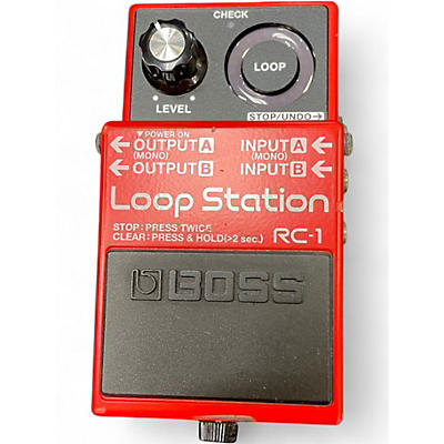 Used BOSS RC1 Loop Station Pedal