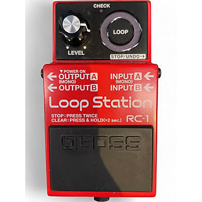 Used BOSS RC1 Loop Station Pedal