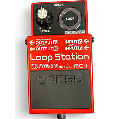 Used BOSS RC1 Loop Station Pedal