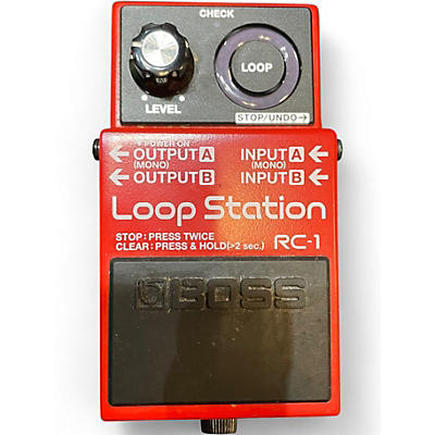 Used BOSS RC1 Loop Station Pedal
