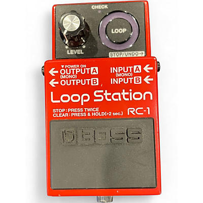 Used BOSS RC1 Loop Station Pedal