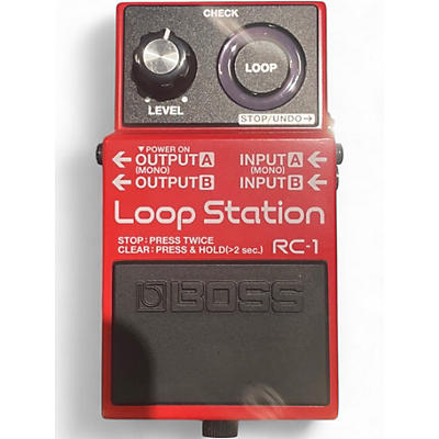 Used BOSS RC1 Loop Station Pedal