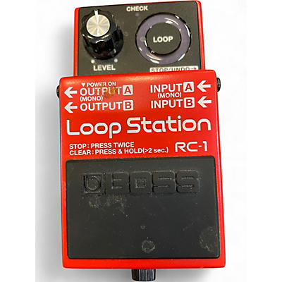 Used BOSS RC1 Loop Station Pedal