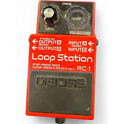 Used BOSS RC1 Loop Station Pedal