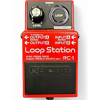 Used BOSS RC1 Loop Station Pedal
