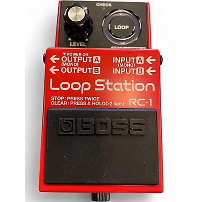 Used BOSS RC1 Loop Station Pedal