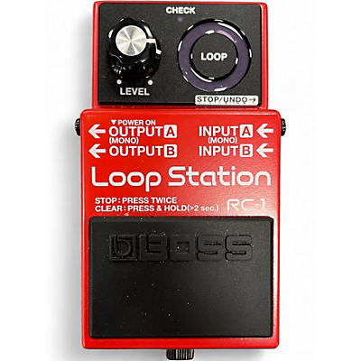 Used BOSS RC1 Loop Station Pedal
