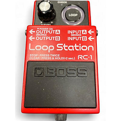 Used BOSS RC1 Loop Station Pedal