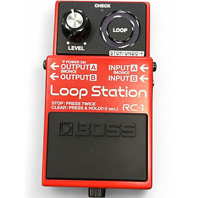 Used BOSS RC1 Loop Station Pedal