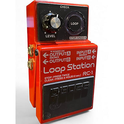 Used BOSS RC1 Loop Station Pedal
