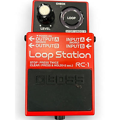 Used BOSS RC1 Loop Station Pedal