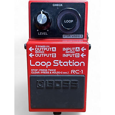 Used BOSS RC1 Loop Station Pedal