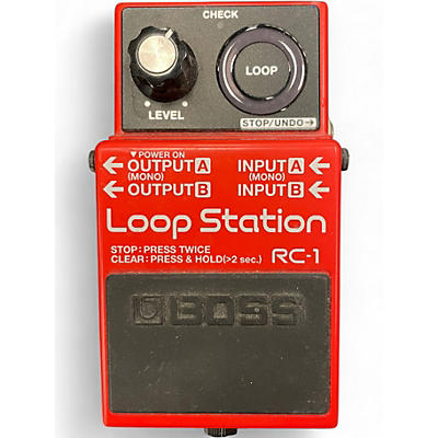 Used BOSS RC1 Loop Station Pedal