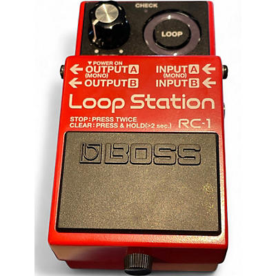 Used BOSS RC1 Loop Station Pedal