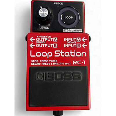 Used BOSS RC1 Loop Station Pedal