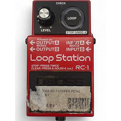 Used BOSS RC1 Loop Station Pedal