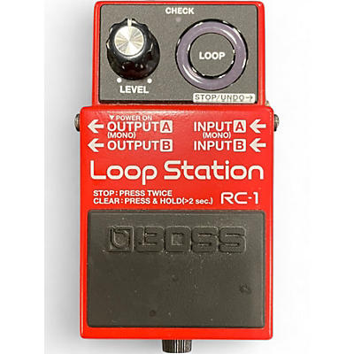 Used BOSS RC1 Loop Station Pedal