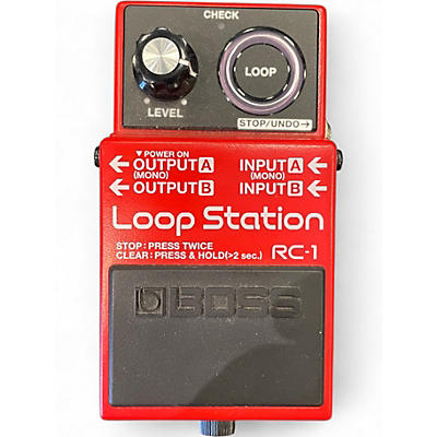 Used BOSS RC1 Loop Station Pedal
