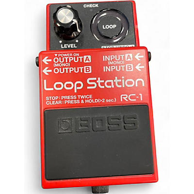 Used BOSS RC1 Loop Station Pedal
